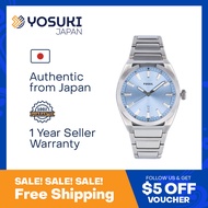 FOSSIL Quartz FS5986 EVERETT Simple Date light Blue Silver Stainless  Wrist Watch For Men from YOSUKI JAPAN / FS5986 (  FS5986   FS5 FS59   )