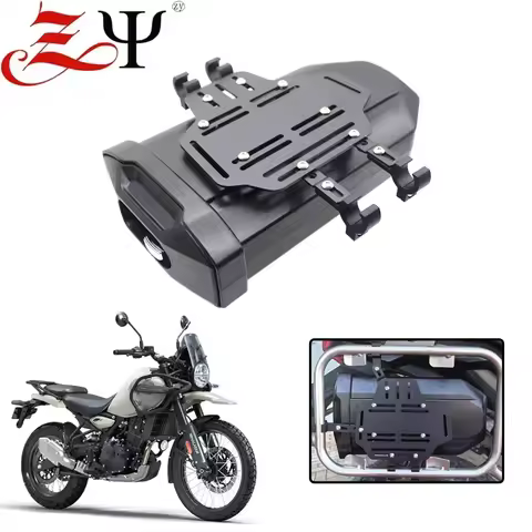 Motorcycle Waterproof Toolbox For Royal Enfield Himalayan 450 2024- 3.8 Liters Tool Box Left Side De