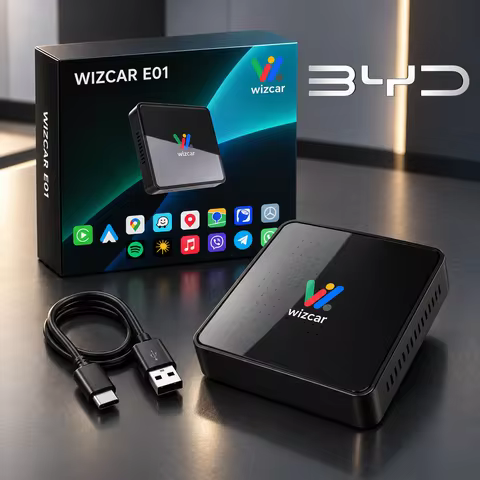 BYD Song Plus Tang Yuan Pro WIZCAR E01 Google Map Spotify Music Multilingual Apple CarPlay Android A