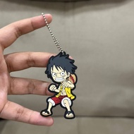 Luffy One Piece Rubber Keychain