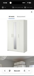 Ikea 衣櫃 BRIMNES 三門