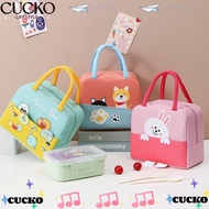 CUCKO Insulated Lunch Box Bags, Lunch Box Accessories Thermal Bag Cartoon Lunch Bag,  Insulated Thermal Portable Tote Food Small Cooler Bag