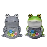 [tenlzsp0bc] Frog Key Hider Container Spare Key Storage Holder for Hallway Yard Cabinet