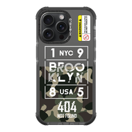 HI-SHIELD Stylish เคสใสกันกระแทก iPhone รุ่น Army2 [เคส iPhone15][เคส iPhone14][เคส iPhone13]