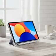 Redmi Pad SE 8.7Pad 7  Sarung Lipat Redmi Pad SE 8.7 inci dengan Pemegang Pen Penutup Telus untuk Xi
