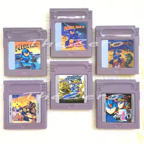 Video Game for 16 Bit Cartridge Game Console Card Megaman Series I II III IV Xtreme Xtreme 2