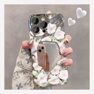 เคสสวย สําหรับ ไอโฟน11 16 Pro Max 15 14 12 13 Xr X 7 Plus 8 Xs Max Se2020 สีเงิน การ์ตูน เคสโทรศัพท์