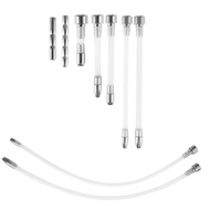 Safe Locking Stainless Steel Enema Urethral Blocking Long Silicone Hose Enema 2025 New Style #Relax 