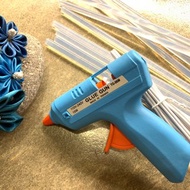專業熱熔膠槍1入+30cm膠條10支_完美組合/高品質MIT台灣製造