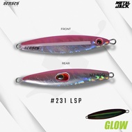 Metal Jack Jig With Single Assist Hook 8g and 12g