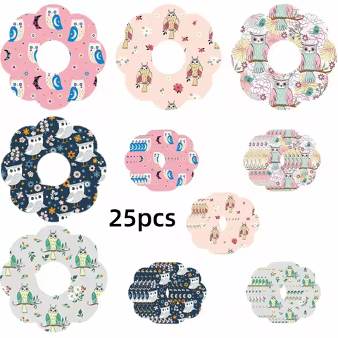 Cartoon CGM Sensor Tapes Waterproof & Sweatproof Colorful Adhesive Patch Skin-Friendly Sensor Patche