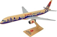 America West Teamwork Boeing 757-200 Airplane Miniature Model Plastic Snap Fit 1:200 Part# ABO-75720H-505