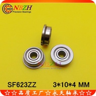 Stainless Steel Flange Cup Shi Bearing SF623ZZ F623ZZ F623-2RS LF-1030 3 * 10 * 4 PNJN