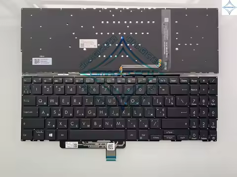New Ukrainian UA Russian Backlit For ASUS ZenBook Flip 15 OLED UX564 UX564E UX564EH UX564EI UX564PH 