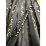 คันตกหมึก BPO EGI game 8’6 ฟุต 2 ท่อน เวท4-12 lb มีให้เลือก 2 รุ่น โลโก้ทอง & โลโก้เงิน