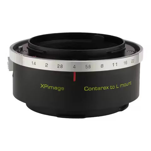 XPIMAGE Contarex to L Lens Mount Adapter Ring Compatible with Ikon Contarex Lenses for Leica SL and 