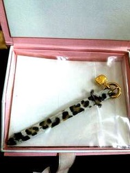 Sanrio Hello Kitty 豹紋 皮帶型 介子 指環