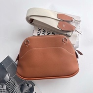 愛馬仕 Hermes 限量 bolide skate 31 滑板保齡球包  金棕銀扣 togo皮 B刻 未使用