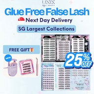 【SG Stock】Unix Beauty Glue Free False Eyelash | MengJieShangPin｜Eyelash Bottom Eyelash｜Self Glue Eye
