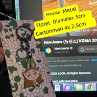 keychain couple keychain mathcing Street Wear Takashi Murakami Co-Branded NEWJEANS Keychain Ginger S