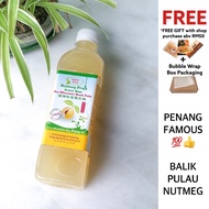 (Penanginabox) Joyous Farm Penang Original Nutmeg Fruit Base Nutmeg Syrup Sirap Buah Pala Nutmeg Cordial Jus Juice