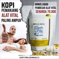 READY STOK Terlaris Diskon Kopi 21 Pemanjang Pembesar Alat Vital Pria