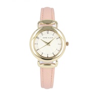 Anne Klein AK/3826GPBH Womens Fashion Pink นาฬิกาข้อมือผู้หญิง สายหนัง Pink / Gold