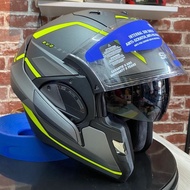 Shark Evo Es Yari Yellow MATT 180 Modular Flip Up Shark Helmets Shark Helmet Shark Helmets