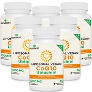 1000mg Liposomal CoQ10 Ubiquinol, 360 Vegan Softgels, High Absorption Ubiquinol CoQ10 Supplement, Ac