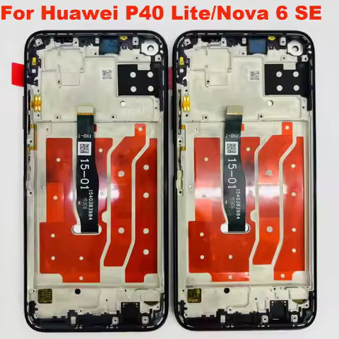 6.4"High Brightness COF For Huawei P40 Lite JNY-LX1 JNY-LX2 LCD Screen Display+Touch Panel Digitizer