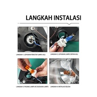 Guaranteed Arale Home Super Bright Motorcycle Led Lights H6 M5 P15D Led Motorcycle Headlight Bulbs