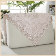 Sofa Cover Backrest Armrest Fabric Multi-Purpose Hollow Cover Towel European-Style Embroidered Sofa Cover Towel