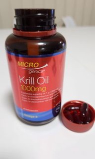 澳洲Microgenics Krill Oil 1000mg 60 Capsules