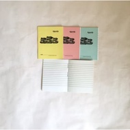 Stok Sedia Buku Nota 555 /555 Notebook