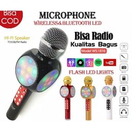 Mix karaoke microphone ws1816 bluetooth