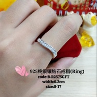 925 Silver stone Ring**925 sterling Silver women's/ ring Silver ring for women