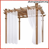 Outdoor Waterproof Sunscreen Blackout Curtain Gazebo Simple Decoration