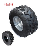 19x7-8 Tyre with Rim Fit for ATV Buggy Quad Lawn Mower Garden Tractor 150cc 200cc 250cc 300cc Front 
