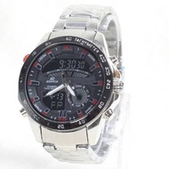 Jam Tangan Pria Murah Casio Edifice EFA 133 Silver Red