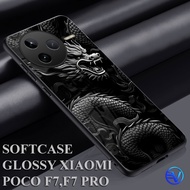 [ GT08 NAGA ] Softcase Xiaomi POCO F7& F7 PRO Case Glitter Mirror Sublime Silicone Xiaomi
