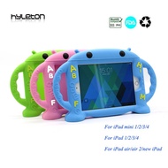 For Apple ipad 2 3 4 case 9.7inch Silicone case for ipad 1/2/3/4 Kids Protective Back Cover for ipad