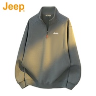 Jeep | เสื้อฮู้ดสำหรับผู้ชายคอตั้ง