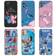 Case For Motorola Moto E6 PLAY Plus E6S E6I Phone Cover Soft Silicone Black Tpu Lilo & Stitch Cute