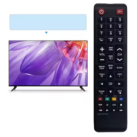 AA59-00714A remote control compatible with Samsung TV DE40C DE46C DE55C ED32C ED32D ED40C ED65C ED75