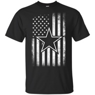 Dallas Cowboys Shirt Cowboy Flag Football Dallas Fans T-Shirt (Mens T-Shirt)