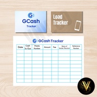 A5 Tracker Gcash x Load Customize 40 Sheets top record notebook notepad