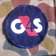 Patch g4s group 4 securicor embroidery emblem g4s patch emblem security shirt patch security hat sig