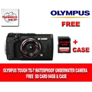 OLYMPUS TG7 OM SYSTEM OLYMPUS FREE 64GB & CASE WARRANTY 6MONTH