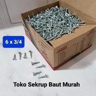 FH Sds Drilling Screws Grc Calci 6X20fh / Calsiboard Conwood Screws 6 X 20 / 6X3/4