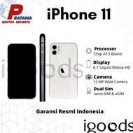 Terbaru Iphone 11 128GB Garansi Resmi TAM Ibox Bonus